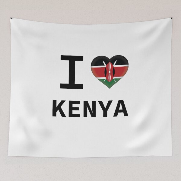 Item preview, I HEART KENYA designed and sold by Mxdesign888.