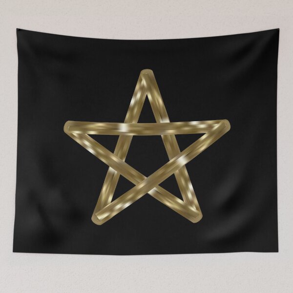 Item preview, Golden five-pointed star designed and sold by Galina Kostyaeva.