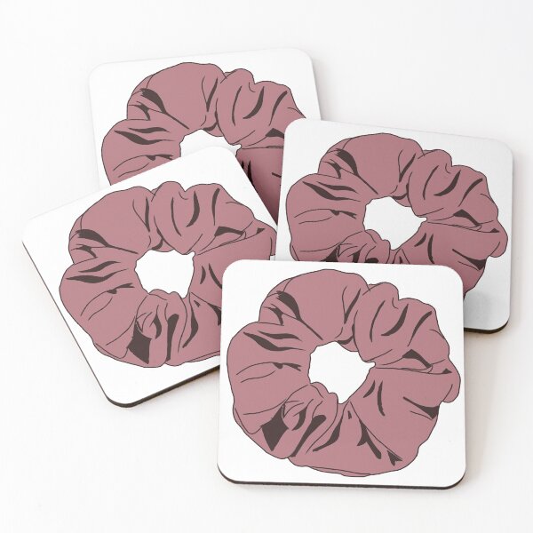 Item preview, pink scrunchie designed and sold by Elizebeth Nacion.