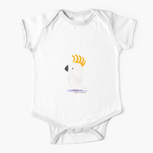 Cockatoo Short Sleeve Baby One-Piece