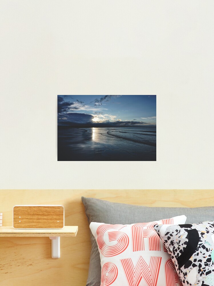 Thumbnail 2 of 3, Photographic Print, Cloudy sunset designed and sold by Evcha.