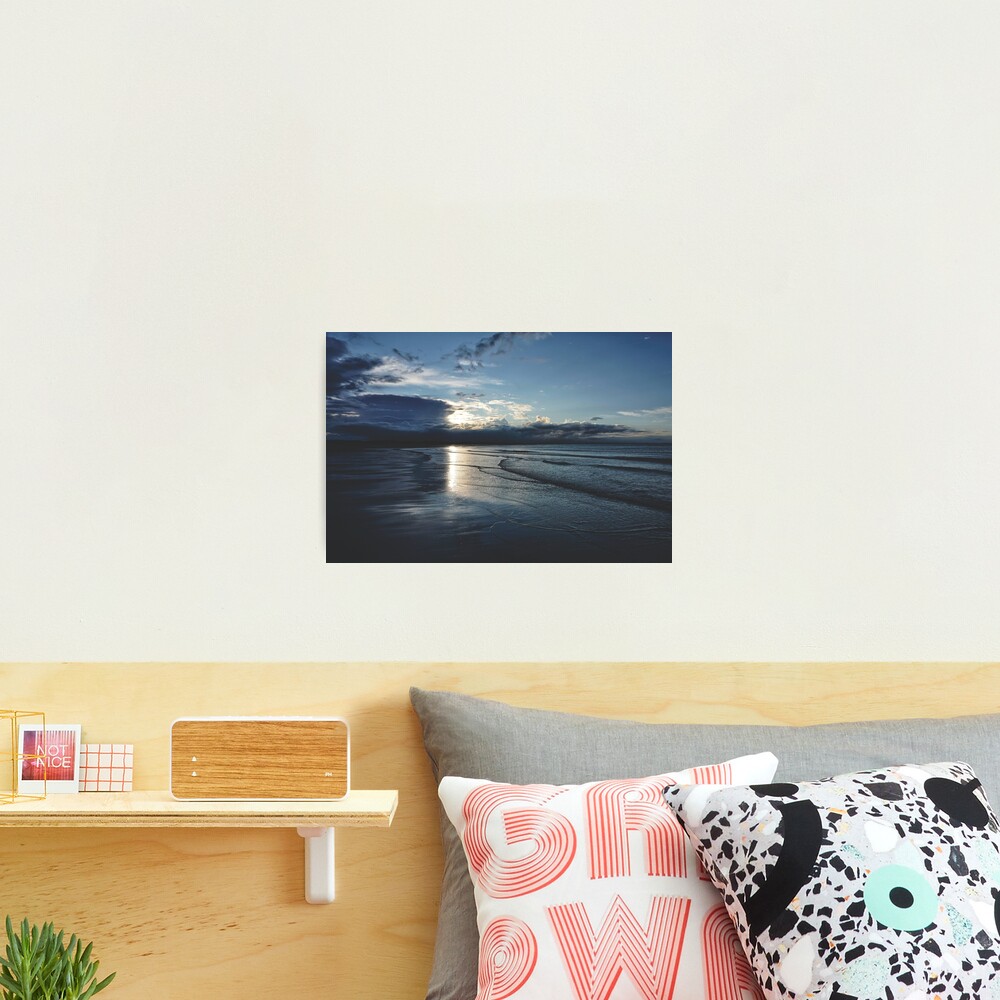 Cloudy sunset Photographic Print
