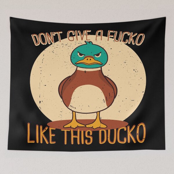 Item preview, Don't give a Fucko Ducko designed and sold by Schmuddelshirt.