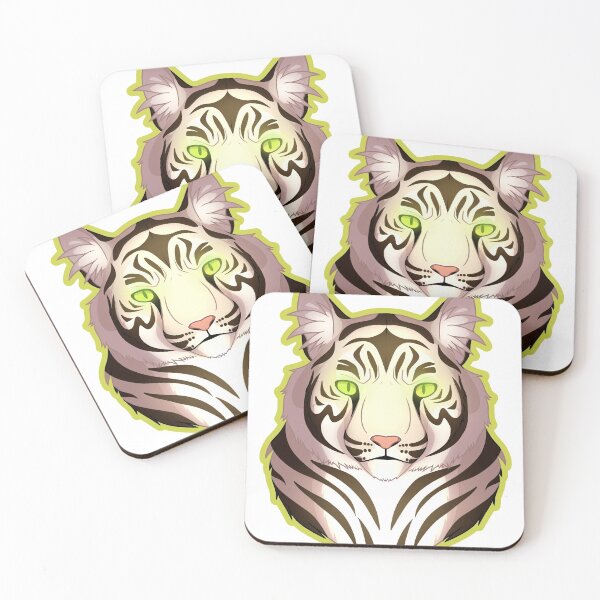 Item preview, Arctic Tiger Head designed and sold by Lionlily1234.
