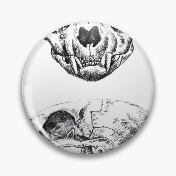 Item preview, Vintage Anatomical Cat Skull designed and sold by Kaleigh Day.