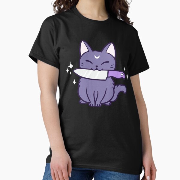 Item preview, Knife Kitten // Black | Nikury designed and sold by nikury.