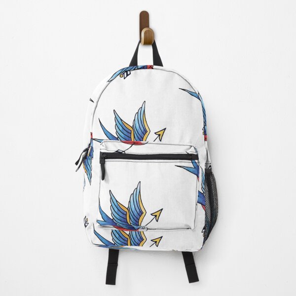 Item preview, Wounded blue swallow tattoo designed and sold by emeteneme.