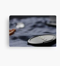 Canon Lens Cap Canvas Print