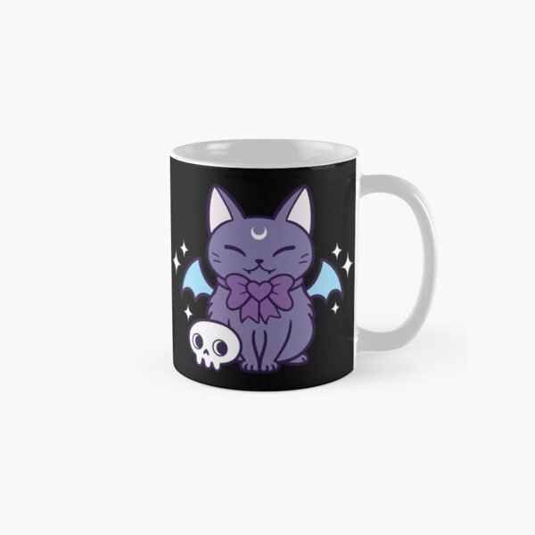 Aperçu de l'œuvre Chaton chauve-souris // Noir | Nikury créée et vendue par nikury.