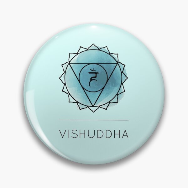 Item preview, Throat Vishuddha Chakra designed and sold by shantishirts.