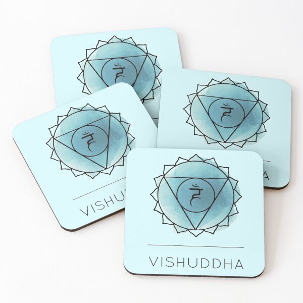 Item preview, Throat Vishuddha Chakra designed and sold by shantishirts.