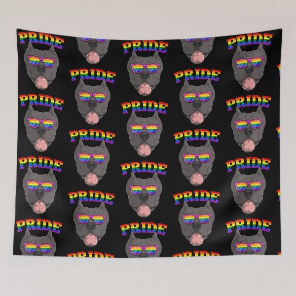 Item preview, Gay Pride Cane Corso Dog with LGBT Rainbow Sunglasses designed and sold by fatamyfan1.