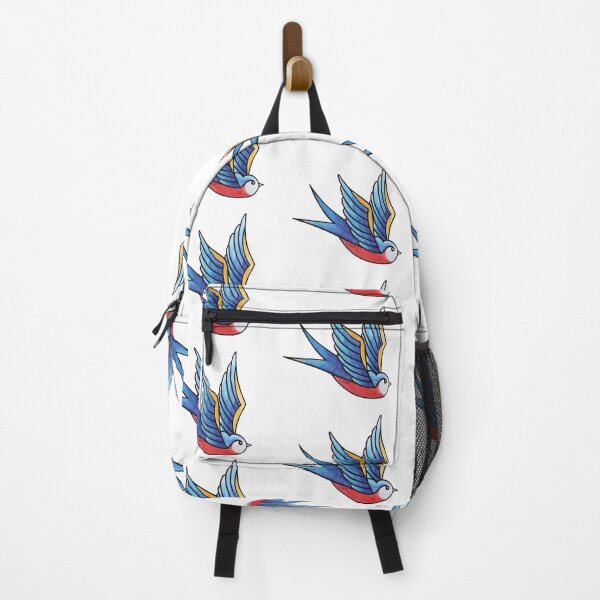 Item preview, Blue swallow tattoo designed and sold by emeteneme.