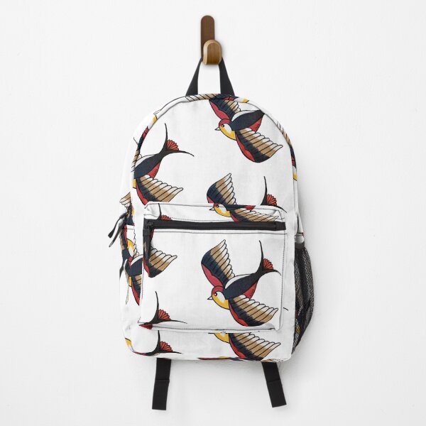 Item preview, Red swallow tattoo designed and sold by emeteneme.