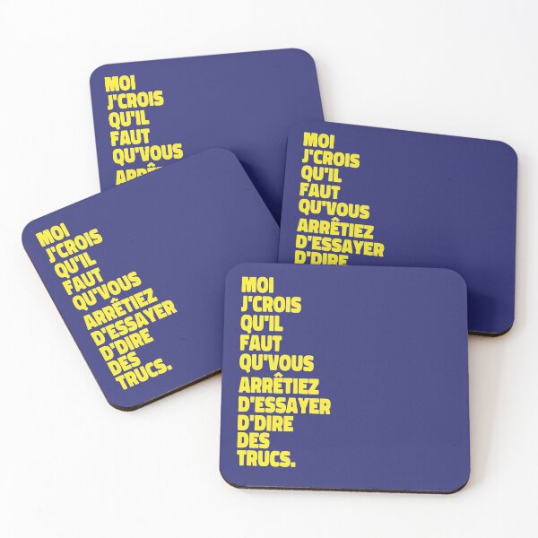 Item preview, Stop saying stuff - Kaamelott designed and sold by Soronelite.