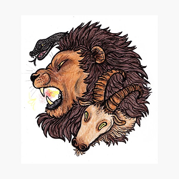 Item preview, Chimaera designed and sold by sadnettles.