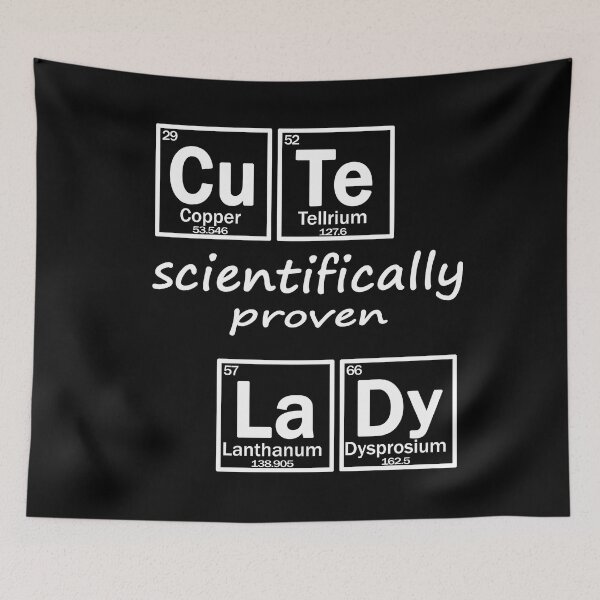 Item preview, Cute chemistry lady scientifically proven designed and sold by patriotazx.