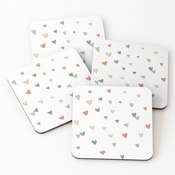 Item preview, Colorful small hearts designed and sold by marykbustamante.