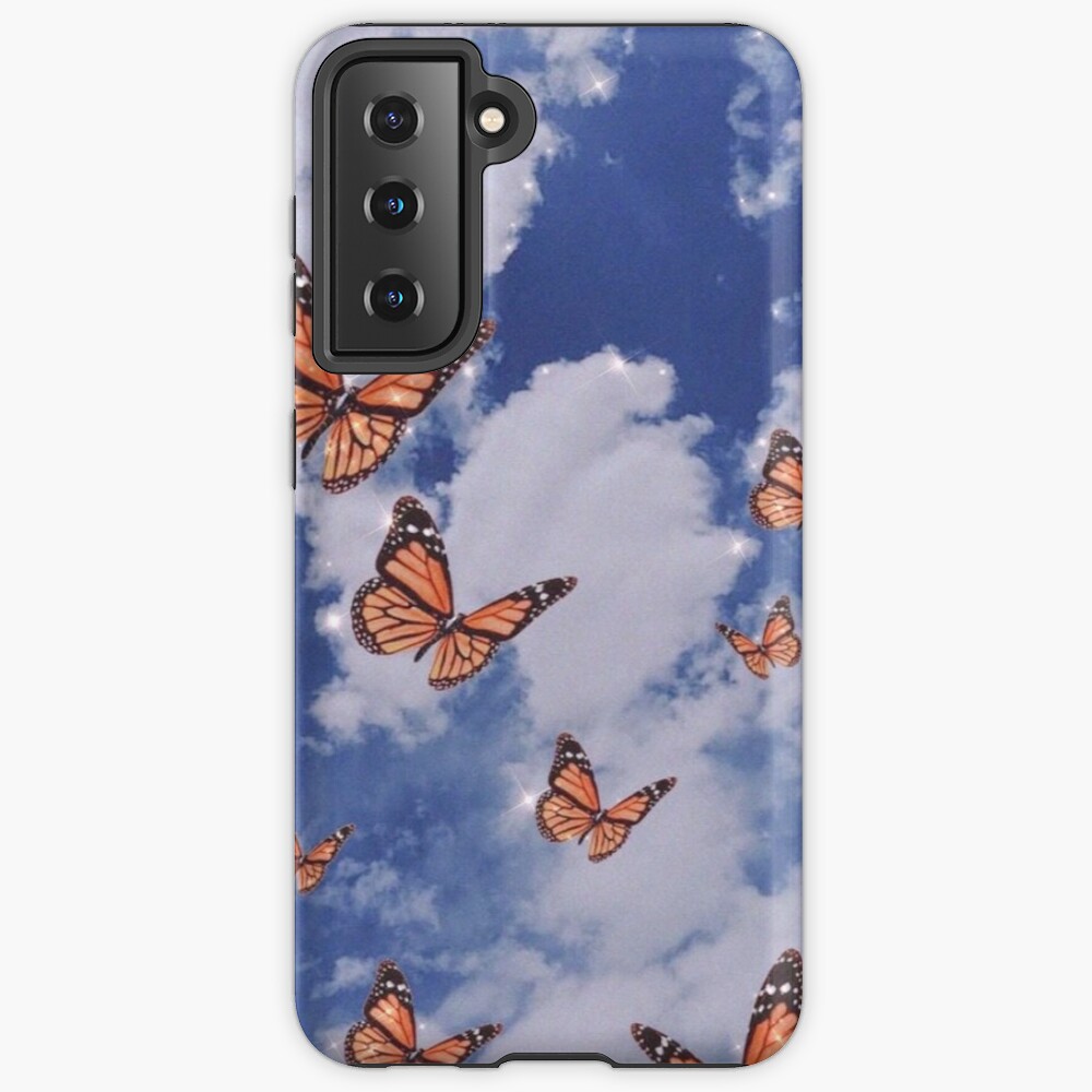 pretty pfp with butterflies Laptop Sleeve for Sale by starstudio444