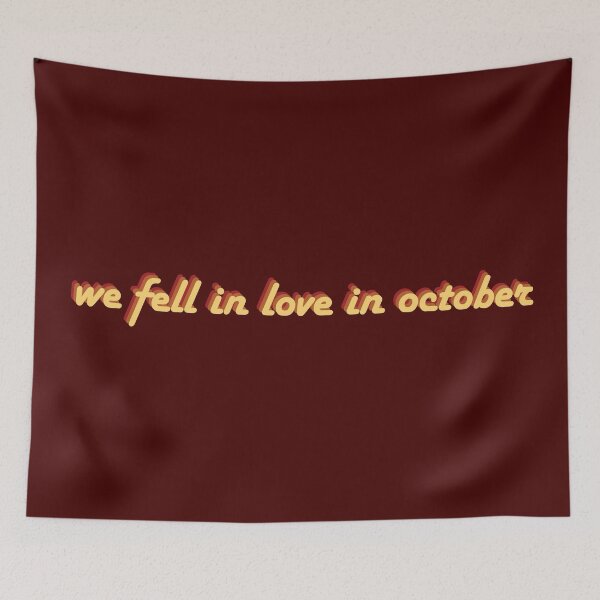 Item preview, We fell in love in October  designed and sold by rebeccartt.