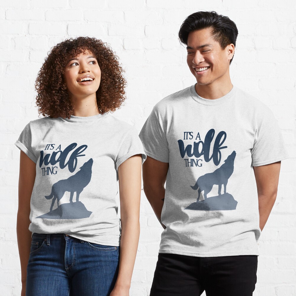 It's a wolf thing shirt Clearance