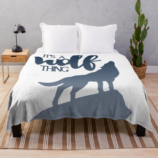 Its A Wolf Thing | Twilight Throw Blanket