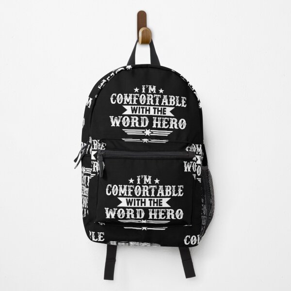Item preview, Comfortable Being a Hero designed and sold by GravitiTees.