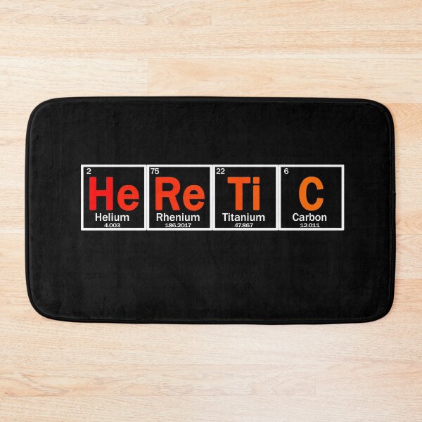 Item preview, HERETIC with chemical elements designed and sold by patriotazx.