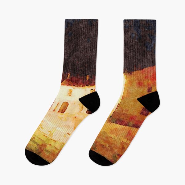 Item preview, Borrello: buildings at night designed and sold by Giuseppe Cocco.