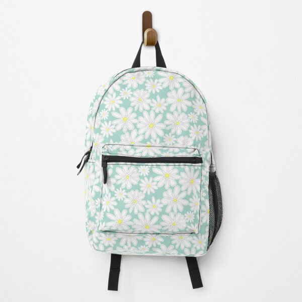 Item preview, Bright Happy Daisies on Mint designed and sold by Perrin Le Feuvre.