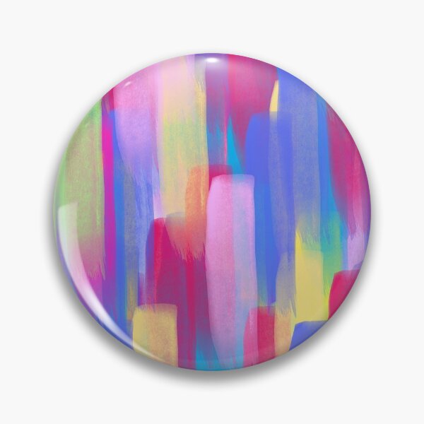 Item preview, Vertical Watercolor Abstract Vivid Colorful Pop designed and sold by Bebichic.