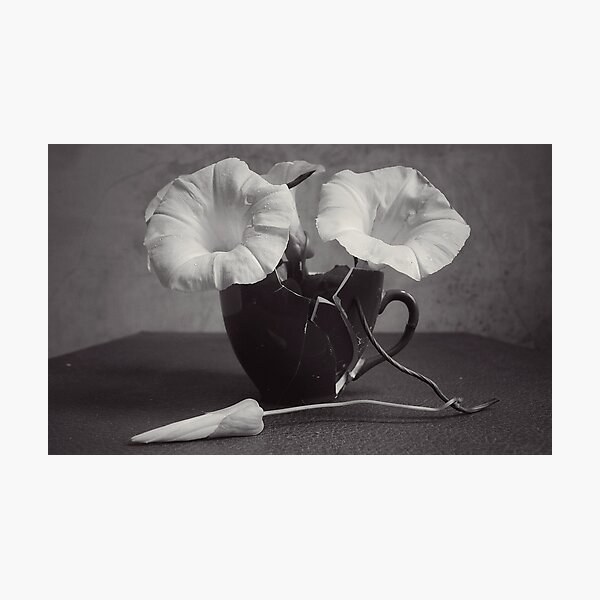 Item preview, Broken cup with bindweed  designed and sold by eighths.