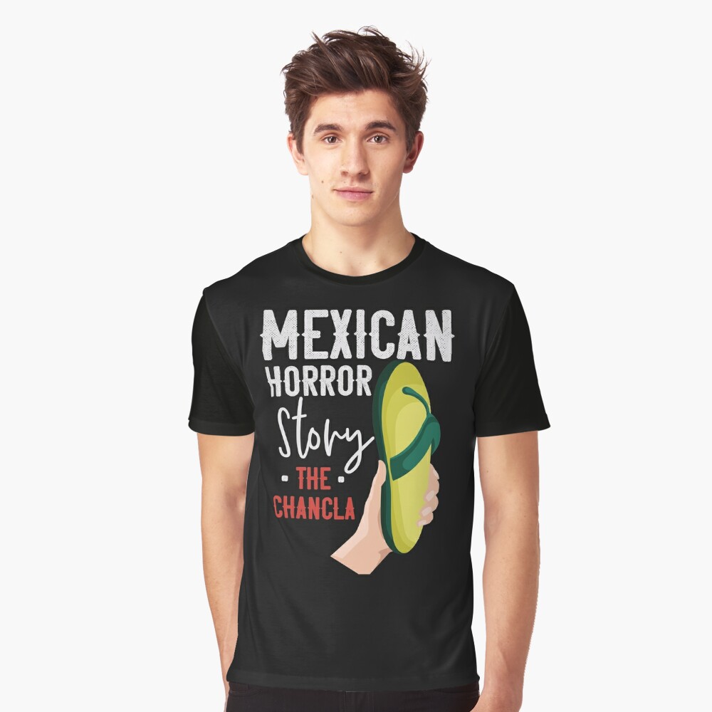 Leos Imports 55 La Chancla Funny T-Shirt | Celebrate Mexican Culture with Humor and Style | The Flying Slipper