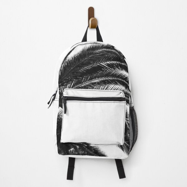 Item preview, Palm tree Leaf Monochrom Half Black Photography designed and sold by Bebichic.