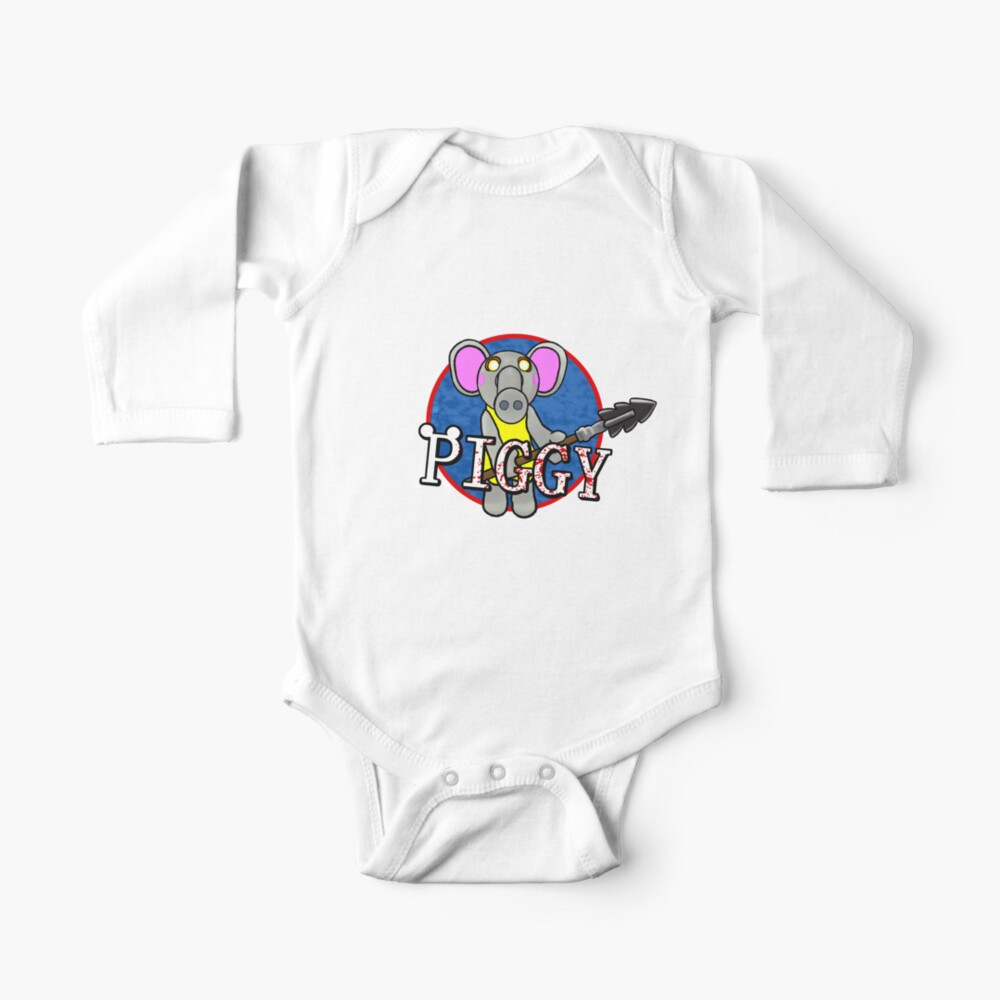 Piggy Chapter 10 Emily Elephant Baby One Piece By Pickledjo Redbubble - roblox piggy chapter 10 background