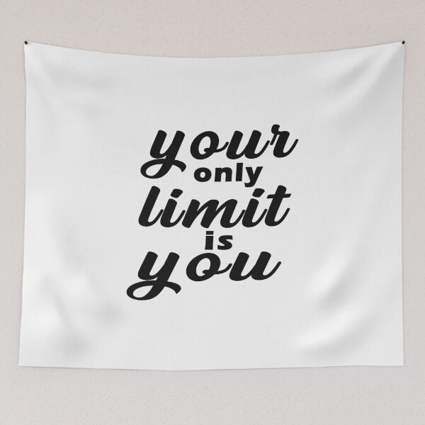 Item preview, Your Only Limit Is You T-Shirt designed and sold by bestdesigns2020.
