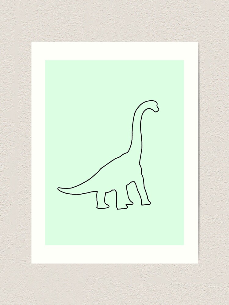 Dinosaur outline Dinosaur outline
