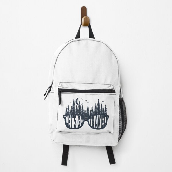 Item preview, Let's Go Travel. Forest, Sunglasses, Adventure. Motivational Quote designed and sold by Sloth Astronaut.