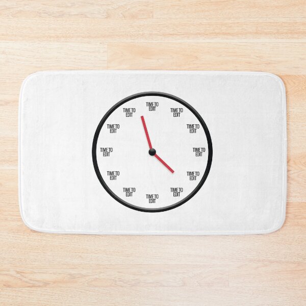 Item preview, Time to Edit in White designed and sold by lillywhy.