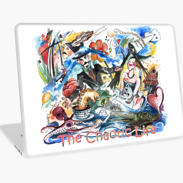 Chaotic life Laptop Skin