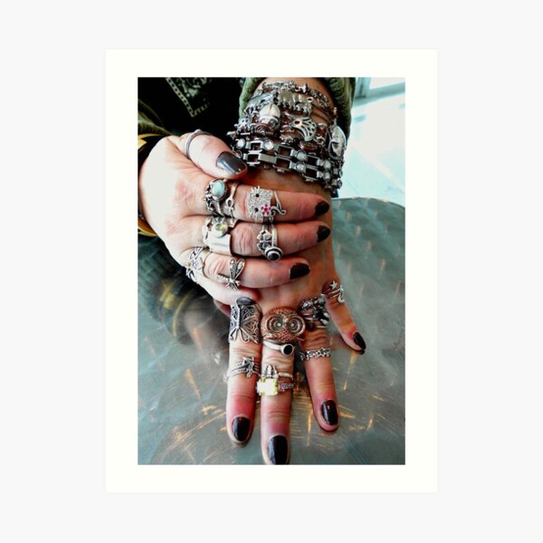 A little jewelry??? © Art Print
