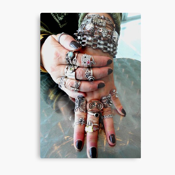 A little jewelry??? © Metal Print