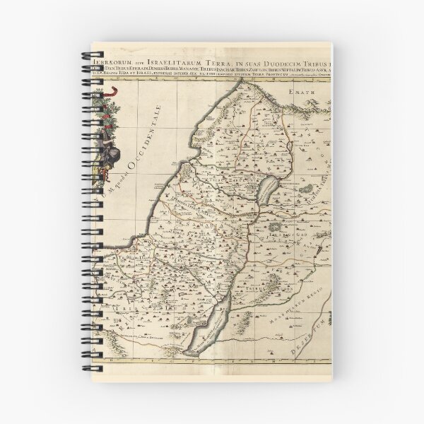 Item preview, Map of Israel (1696) designed and sold by allhistory.