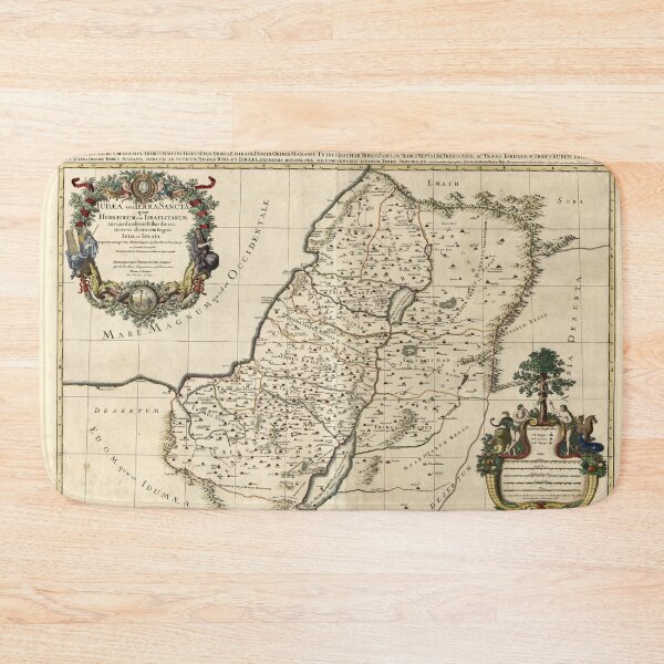 Item preview, Map of Israel (1696) designed and sold by allhistory.