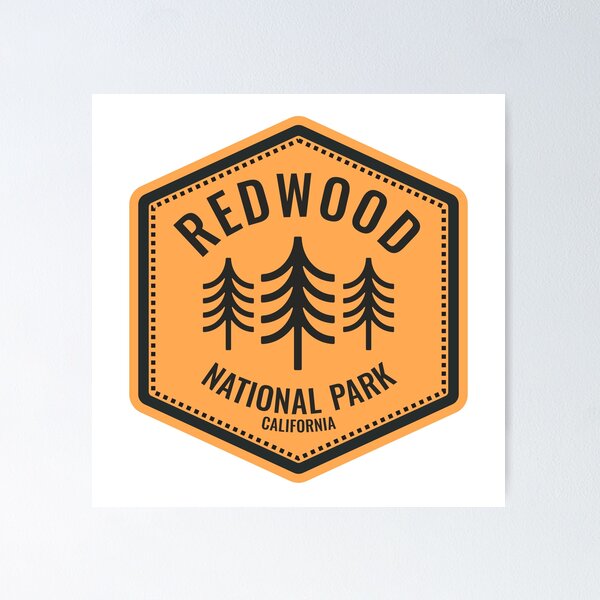 Item preview, Redwood Forest Badge designed and sold by KDesign13.