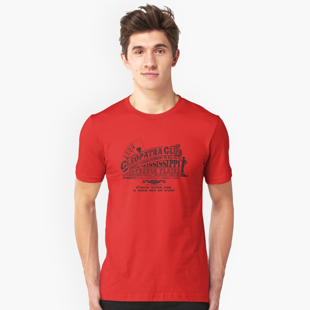 Cleopatra Club T Shirt By Superiorgraphix Redbubble