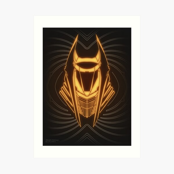 Exile Warlock Hood Art Print