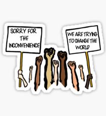 Sorry for the Inconvenience... (I Can't Breathe) Sticker
