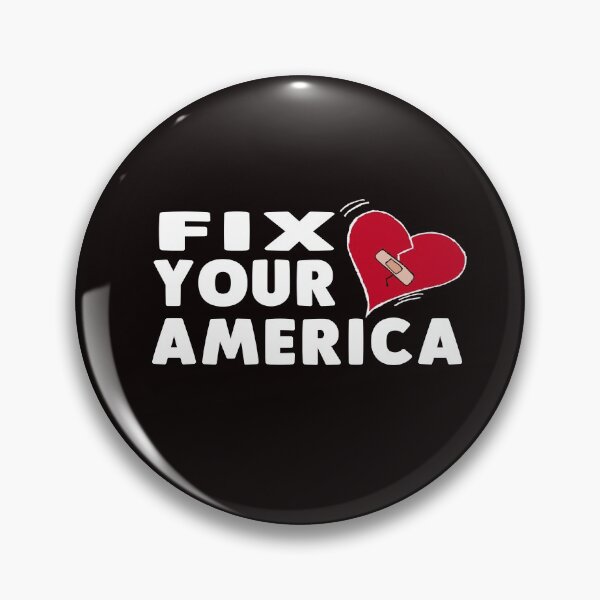 Item preview, fix your heart america T-shirt  designed and sold by Majesticoo.