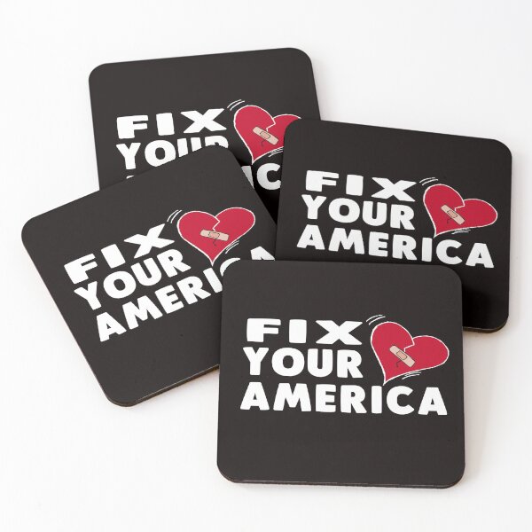 Item preview, fix your heart america T-shirt  designed and sold by Majesticoo.